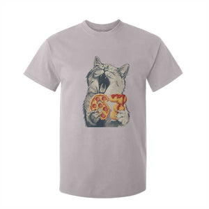 Six Seven Meme Cat 67 Pizza Nugget T Shirt For Kid Funny Gen Alpha 67 Trend Gift TS12 Ice Gray Print Your Wear