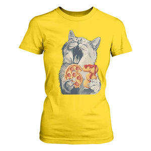 Six Seven Meme Cat 67 Pizza Nugget T Shirt For Women Funny Gen Alpha 67 Trend Gift TS12 Daisy Print Your Wear