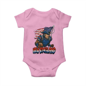NEFP Game Day Sports Fan Gift Baby Onesie TS12 Light Pink Print Your Wear