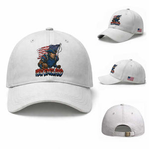 NEFP Game Day Sports Fan Gift Baseball Cap TS12 Baseball Cap Universal Fit White Print Your Wear