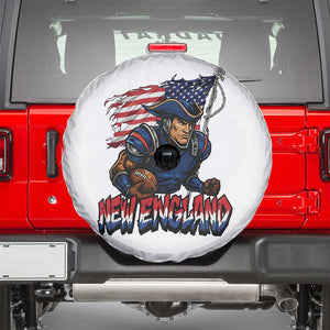 NEFP Game Day Sports Fan Gift Spare Tire Cover TS12 White Print Your Wear