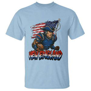 NEFP Game Day Sports Fan Gift T Shirt TS12 Light Blue Print Your Wear