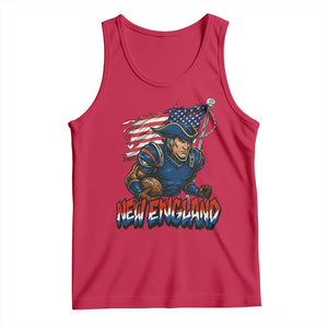 NEFP Game Day Sports Fan Gift Tank Top TS12 Red Print Your Wear