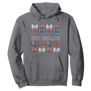 Coquette NE Football Fan Hoodie Gift For Women TS12 Charcoal Print Your Wear