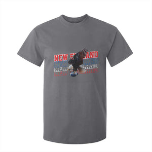Vintage NE Football Fan T Shirt For Kid Game Day Lover Gift TS12 Charcoal Print Your Wear