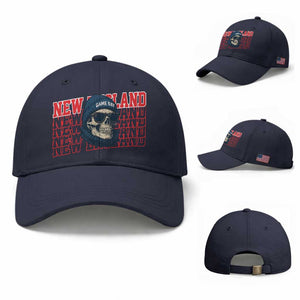 Gothic NE Football Fan Baseball Cap Game Day Lover Gift TS12 Baseball Cap Universal Fit Navy Print Your Wear