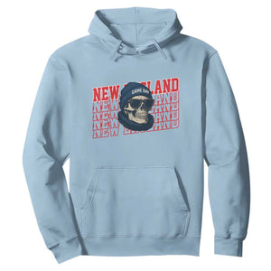 Gothic NE Football Fan Hoodie Game Day Lover Gift TS12 Light Blue Print Your Wear