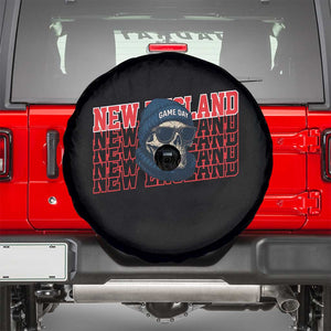 Gothic NE Football Fan Spare Tire Cover Game Day Lover Gift TS12 Black Print Your Wear