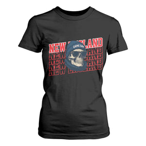 Gothic NE Football Fan T Shirt For Women Game Day Lover Gift TS12 Black Print Your Wear