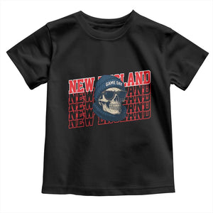 Gothic NE Football Fan Toddler T Shirt Game Day Lover Gift TS12 Black Print Your Wear