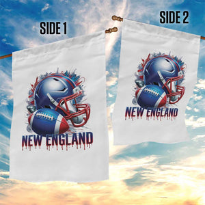 NE Football Spirit Garden Flag Game Day Sports Fan Gift TS12 Print Your Wear