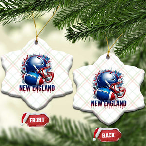 NE Football Spirit Ceramic Ornament Game Day Sports Fan Gift TS12 Print Your Wear