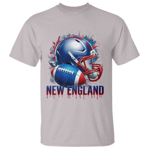 NE Football Spirit T Shirt Game Day Sports Fan Gift TS12 Ice Gray Print Your Wear