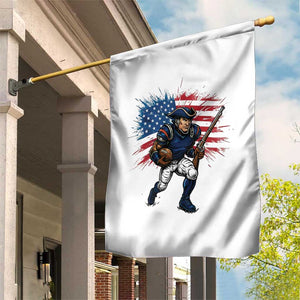 NE Football Fan Supporter Garden Flag American Flag Pride Gift TS12 Print Your Wear