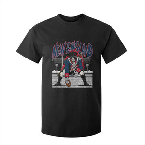 Gothic Skeleton T Shirt For Kid NE Football Lover Gift TS12 Black Print Your Wear