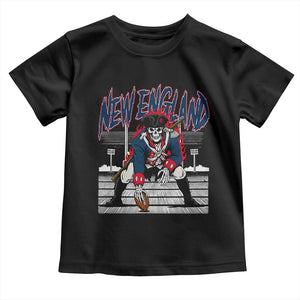 Gothic Skeleton Toddler T Shirt NE Football Lover Gift TS12 Black Print Your Wear