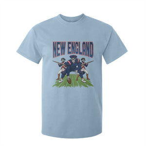 NE Gothic Skeleton T Shirt For Kid Football Lover Gift TS12 Light Blue Print Your Wear
