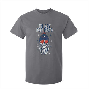 I Am Gay For Maye T Shirt For Kid Funny QB Football Fan Gift TS12 Charcoal Print Your Wear