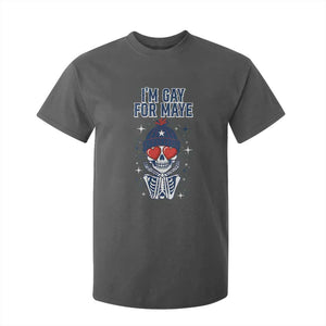 I Am Gay For Maye T Shirt For Kid Funny QB Football Fan Gift TS12 Dark Heather Print Your Wear