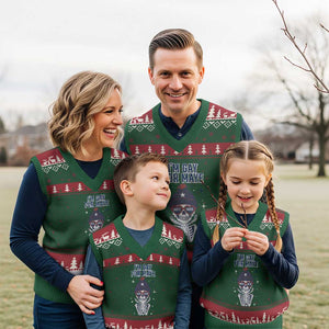 I Am Gay For Maye V-Neck Knit Sweater Vest Funny Quarterback Football Fan TS12 Red Green Print Your Wear