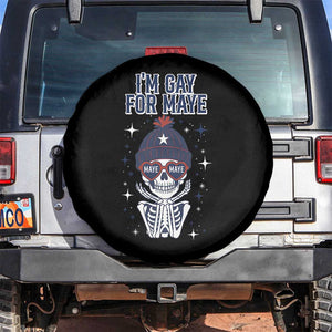 I Am Gay For Maye Spare Tire Cover Funny QB Sport Fan TS12 No hole Black Print Your Wear