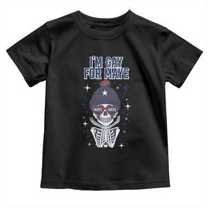 I Am Gay For Maye Toddler T Shirt Funny QB Sport Fan TS12 Black Print Your Wear