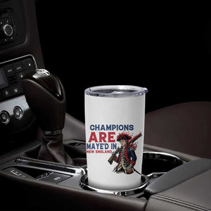 Champions Are Maye'd In NE Tumbler Cup Funny QB Sport Fan TS12 Print Your Wear