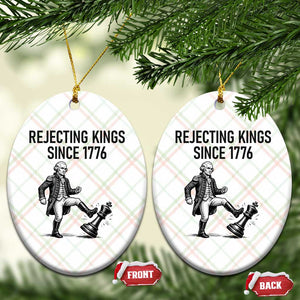 Rejecting Kings Since 1776 Ceramic Ornament Funny George Washington TS12 Print Your Wear