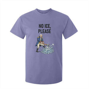 Funny George Washington Political Anti Ice Gift T Shirt For Kid TS12 Violet Print Your Wear