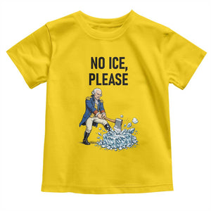 Funny George Washington Political Anti Ice Gift Toddler T Shirt TS12 Daisy Print Your Wear