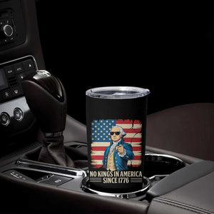 Patriotic George Washington Tumbler Cup No Kings In America TS12 Print Your Wear