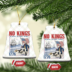 No Kings Since 1776 George Washington Ceramic Ornament Political Humor Gift TS12 Print Your Wear