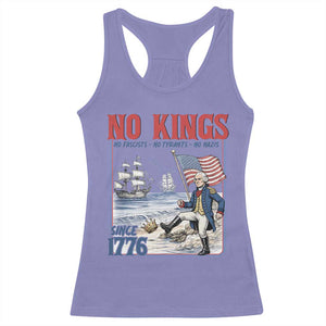 No Kings Since 1776 George Washington Racerback Tank Top Political Humor Gift TS12 Violet Print Your Wear
