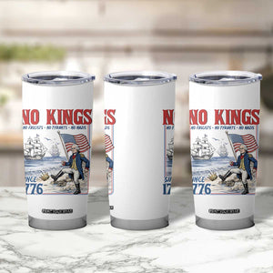 No Kings Since 1776 George Washington Tumbler Cup Political Humor Gift TS12 Print Your Wear