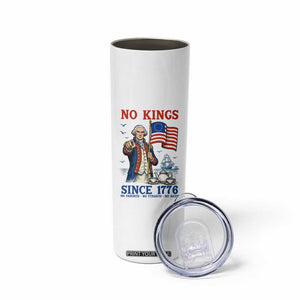 American Patriot George Washington No Kings Skinny Tumbler Political Humor Gift TS12 Print Your Wear