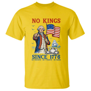 American Patriot George Washington No Kings T Shirt Political Humor Gift TS12 Daisy Print Your Wear