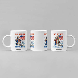 American Patriot George Washington No Kings Coffee Mug Political Humor Gift TS12 Print Your Wear