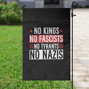 No Kings No Fascists No Nazis Garden Flag Patriotic Political TS12 Print Your Wear