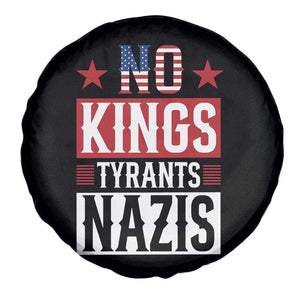 American Democracy Spare Tire Cover No Kings No Tyrants No Nazis TS12 Print Your Wear