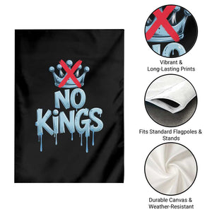 No Kings Abolish ICE Garden Flag Anti Authoritarian Protest TS12 Print Your Wear
