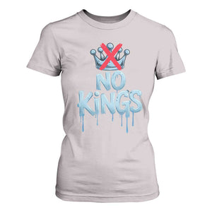 No Kings Abolish ICE T Shirt For Women Anti Authoritarian Protest TS12 Ice Gray Print Your Wear