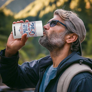 250 Years Of No Kings 4 in 1 Can Cooler Tumbler American Freedom Protest