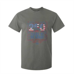 250 Years Of No Kings T Shirt For Kid American Freedom Protest TS12 Military Green Print Your Wear