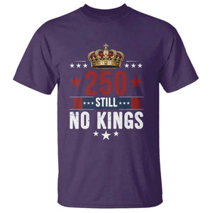 250 Still No Kings T Shirt American Patriot Freedom TS12 Purple Print Your Wear
