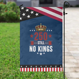 250 Still No Kings Garden Flag American Patriot Freedom TS12 Classic Blue Black Print Your Wear