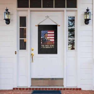 The Only King In America Garden Flag Honoring Martin Luther King Jr TS12 Print Your Wear