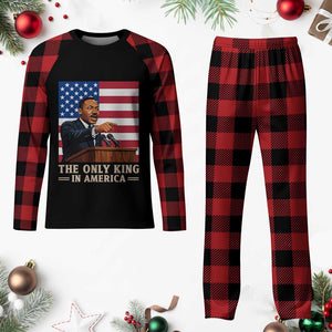 The Only King In America Plaid Pajama Set Honoring Martin Luther King Jr TS12 Buffalo Plaid Print Your Wear
