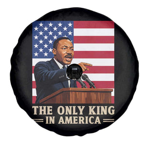 The Only King In America Spare Tire Cover Honoring Martin Luther King Jr TS12 Print Your Wear