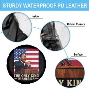 The Only King In America Spare Tire Cover Honoring Martin Luther King Jr TS12 Print Your Wear