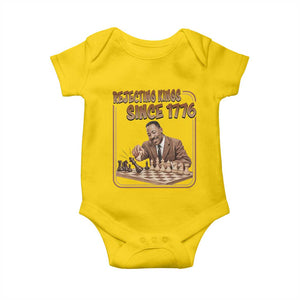 Martin Luther King Baby Onesie Rejecting Kings Since 1776 TS12 Daisy Print Your Wear